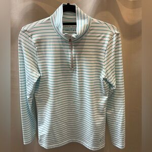 Lohla Sport Gemma Striped Top Ocean